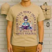 I Look Better Bent Over A Book Proud Smut Reader T-Shirt thumb 6