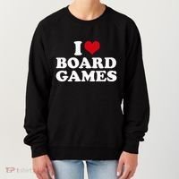 I Love Board Games Women's Sweatshirt thumb 0