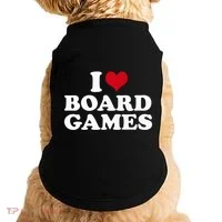 I Love Board Games Doggie Tank thumb 0