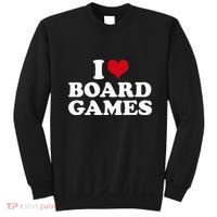 I Love Board Games Sweatshirt thumb 0