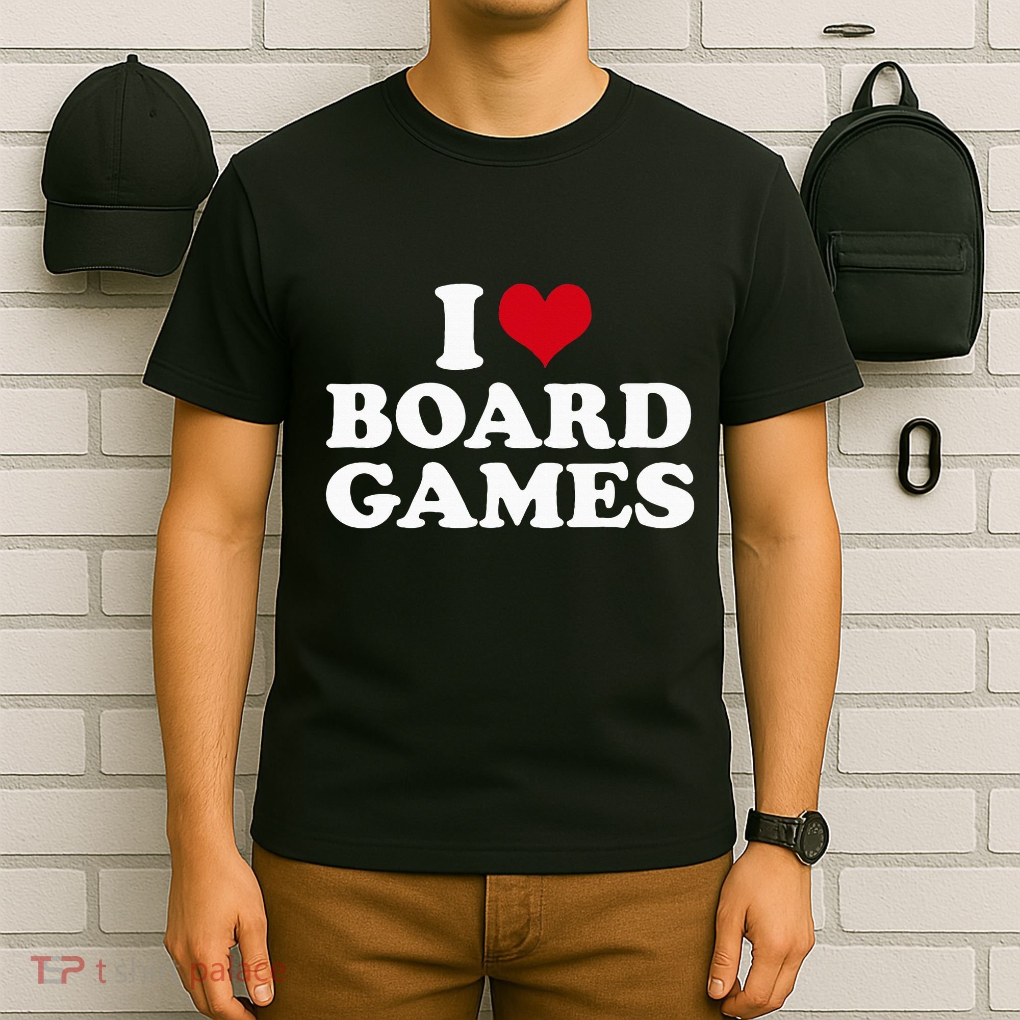 I Love Board Games T-Shirt