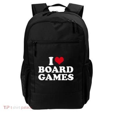 I Love Board Games Backpack