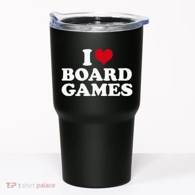 I Love Board Games Tumbler