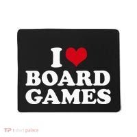 I Love Board Games Mousepad thumb 0