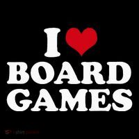 I Love Board Games Ornament thumb 1