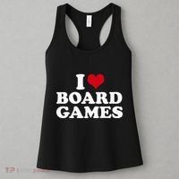 I Love Board Games Women's Tank Top thumb 3