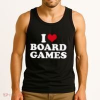 I Love Board Games Tank Top thumb 3