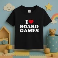 I Love Board Games Toddler T-Shirt thumb 3