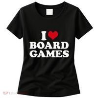 I Love Board Games Women's T-Shirt thumb 0