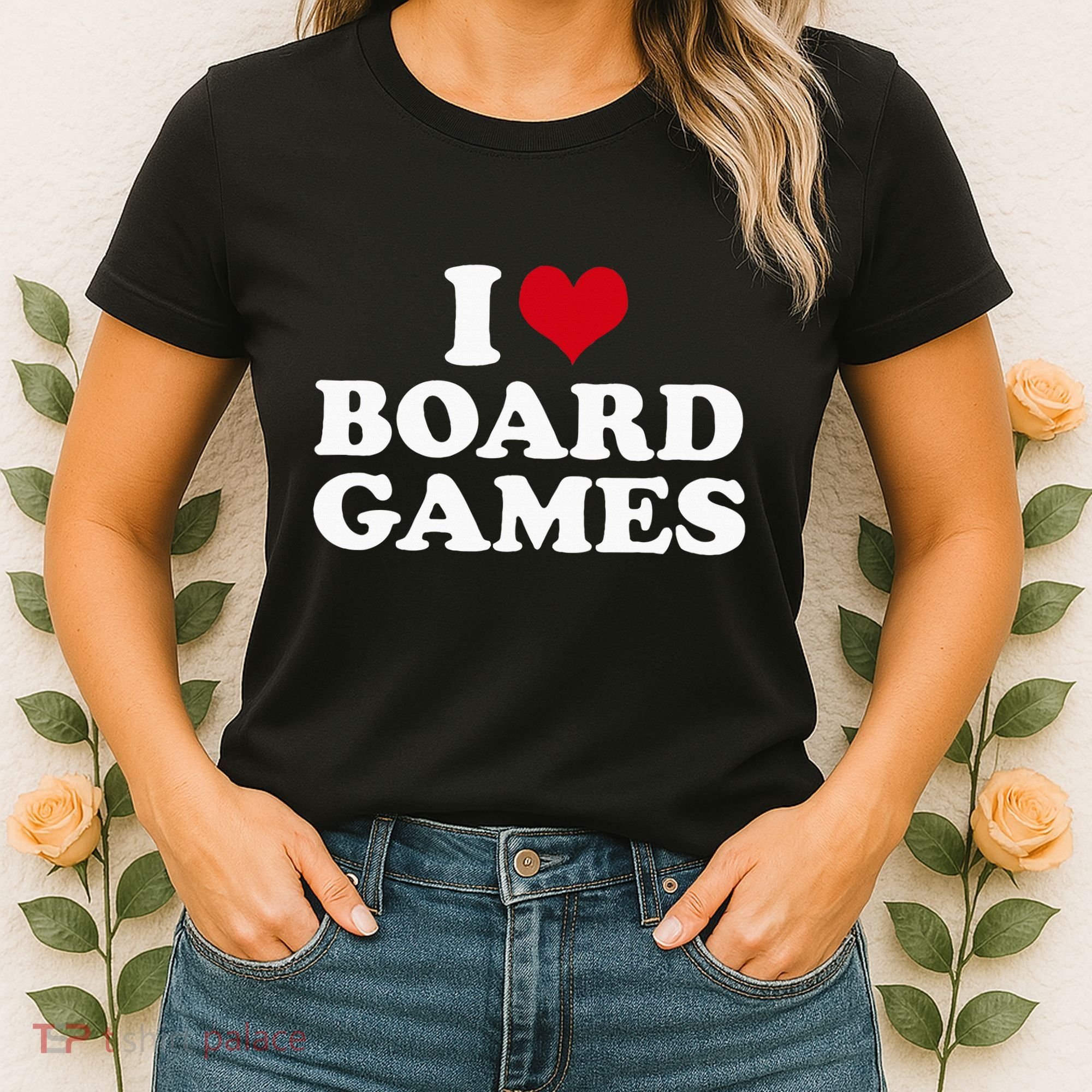 I Love Board Games Women's T-Shirt