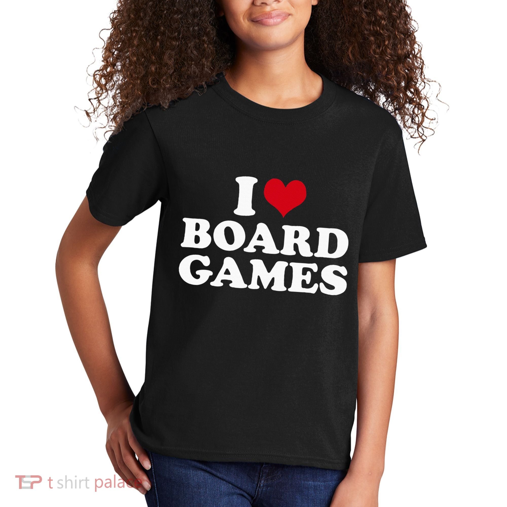 I Love Board Games Kids T-Shirt