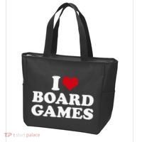 I Love Board Games Tote Bag thumb 3