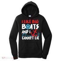I Like Big Boats And I Can’T Lie Gift Women's Hoodie thumb 0