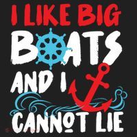 I Like Big Boats And I Can’T Lie Gift Hat thumb 2