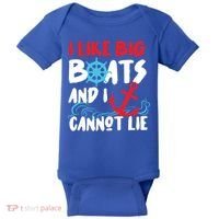 I Like Big Boats And I Can’T Lie Gift Baby Bodysuit thumb 0