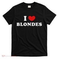 I Love Blondes I Heart Blondes T-Shirt thumb 0