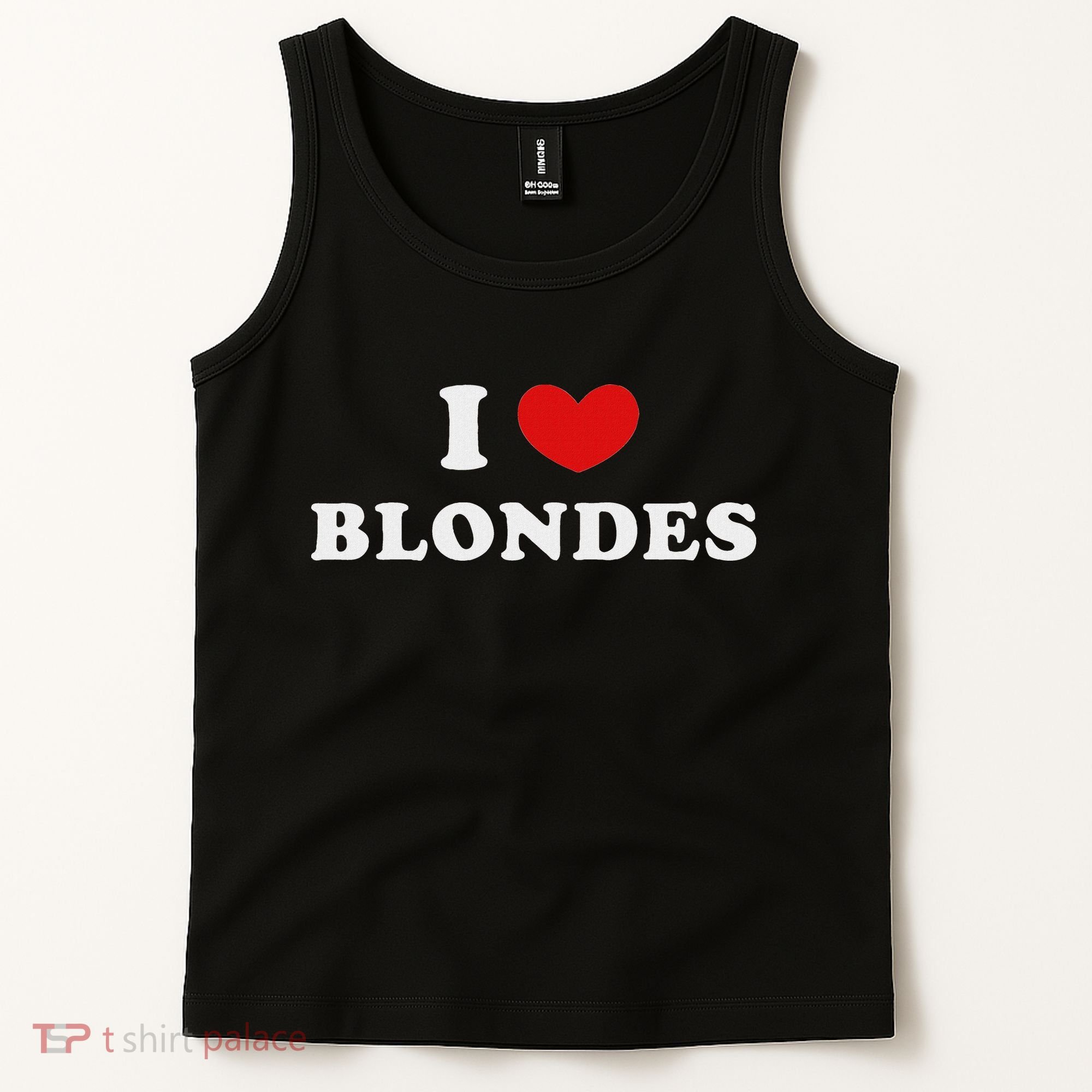 I Love Blondes I Heart Blondes Tank Top