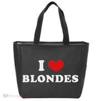 I Love Blondes I Heart Blondes Tote Bag thumb 0