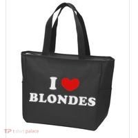 I Love Blondes I Heart Blondes Tote Bag thumb 3