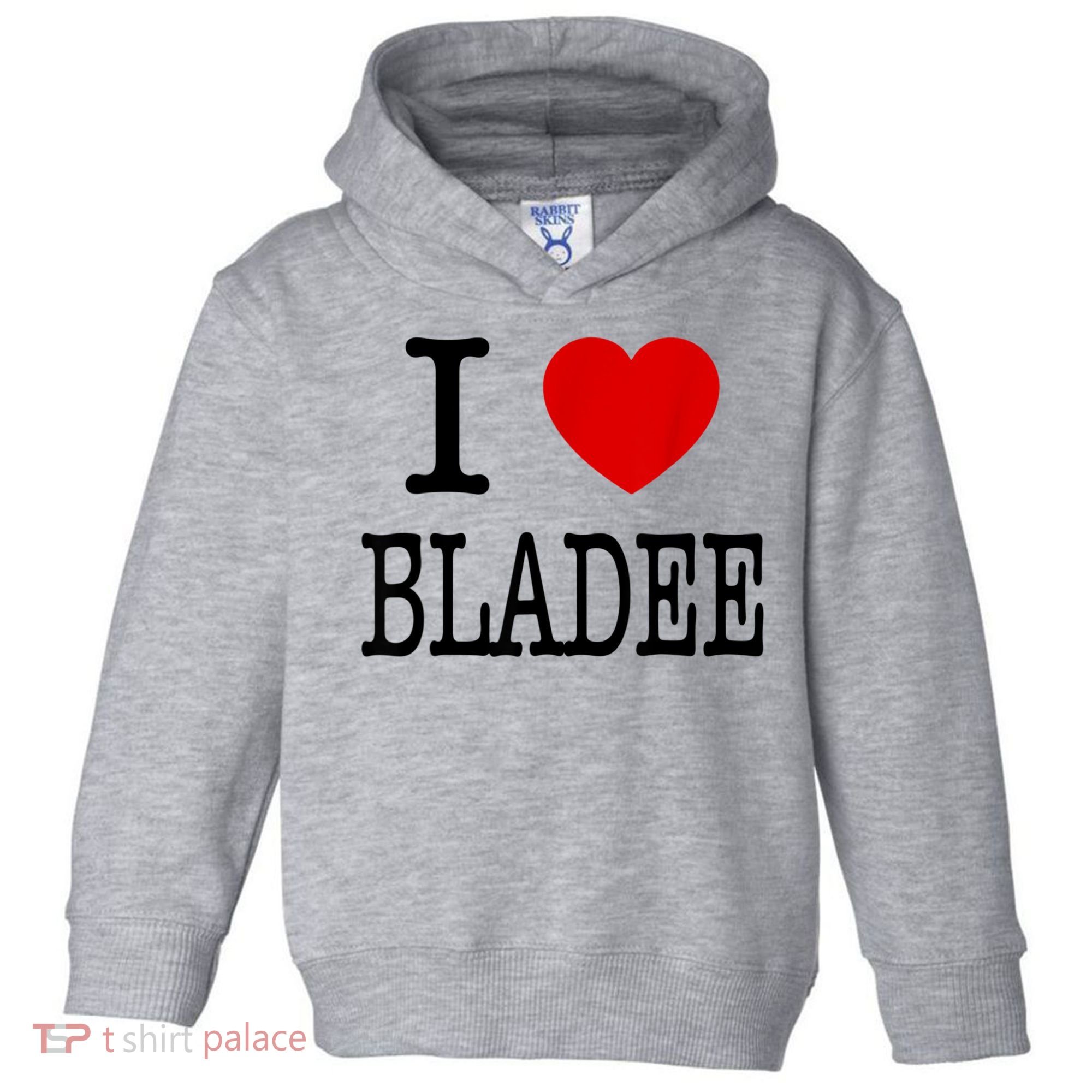 I Love Bladee Toddler Hoodie