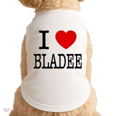 I Love Bladee Doggie Tank