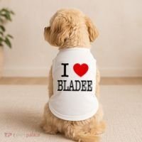 I Love Bladee Doggie Tank thumb 2