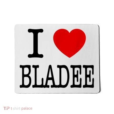I Love Bladee Mousepad