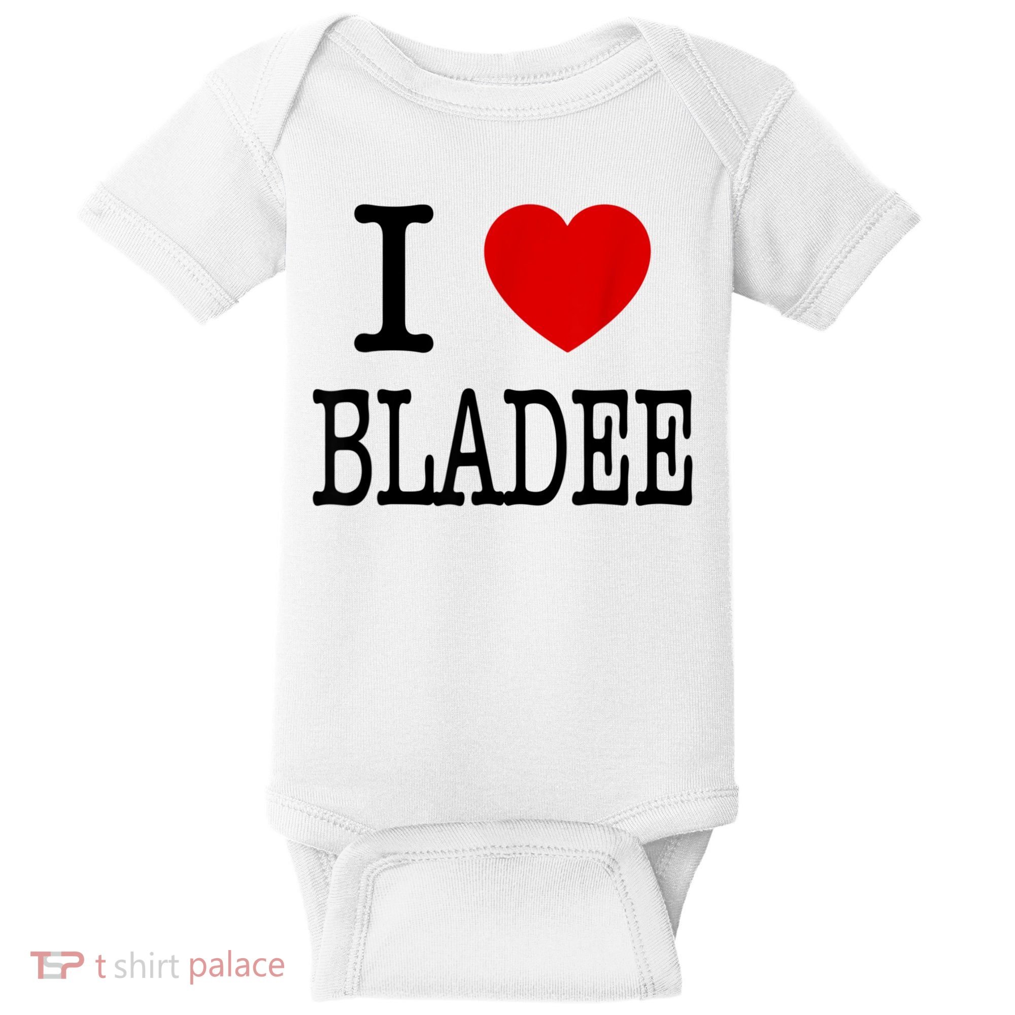 I Love Bladee Baby Bodysuit