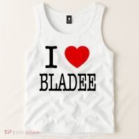 I Love Bladee Tank Top thumb 2
