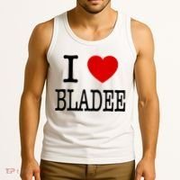 I Love Bladee Tank Top thumb 3