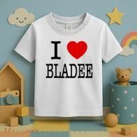 I Love Bladee Toddler T-Shirt thumb 3
