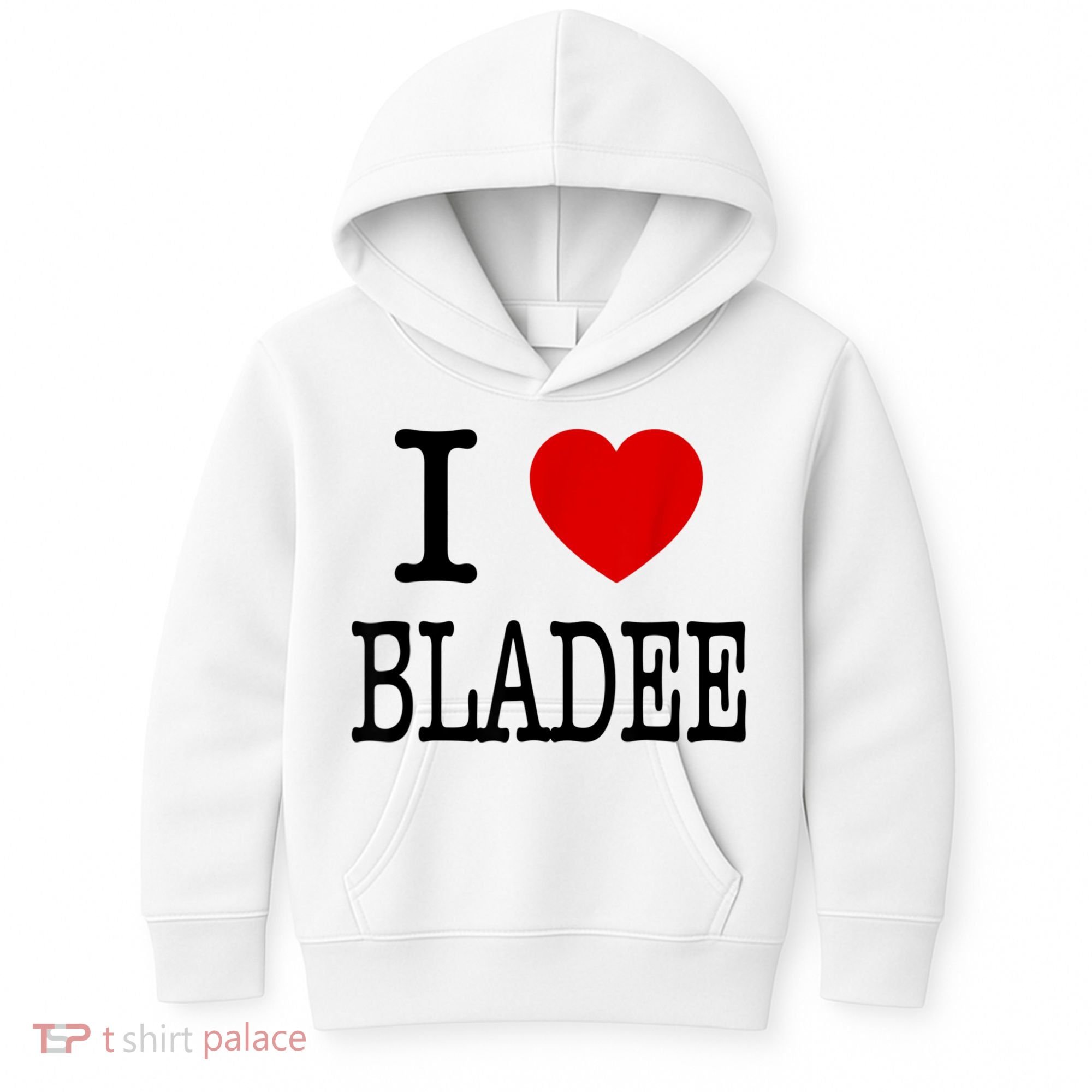 I Love Bladee Kids Hoodie