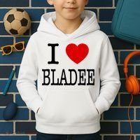 I Love Bladee Kids Hoodie thumb 2