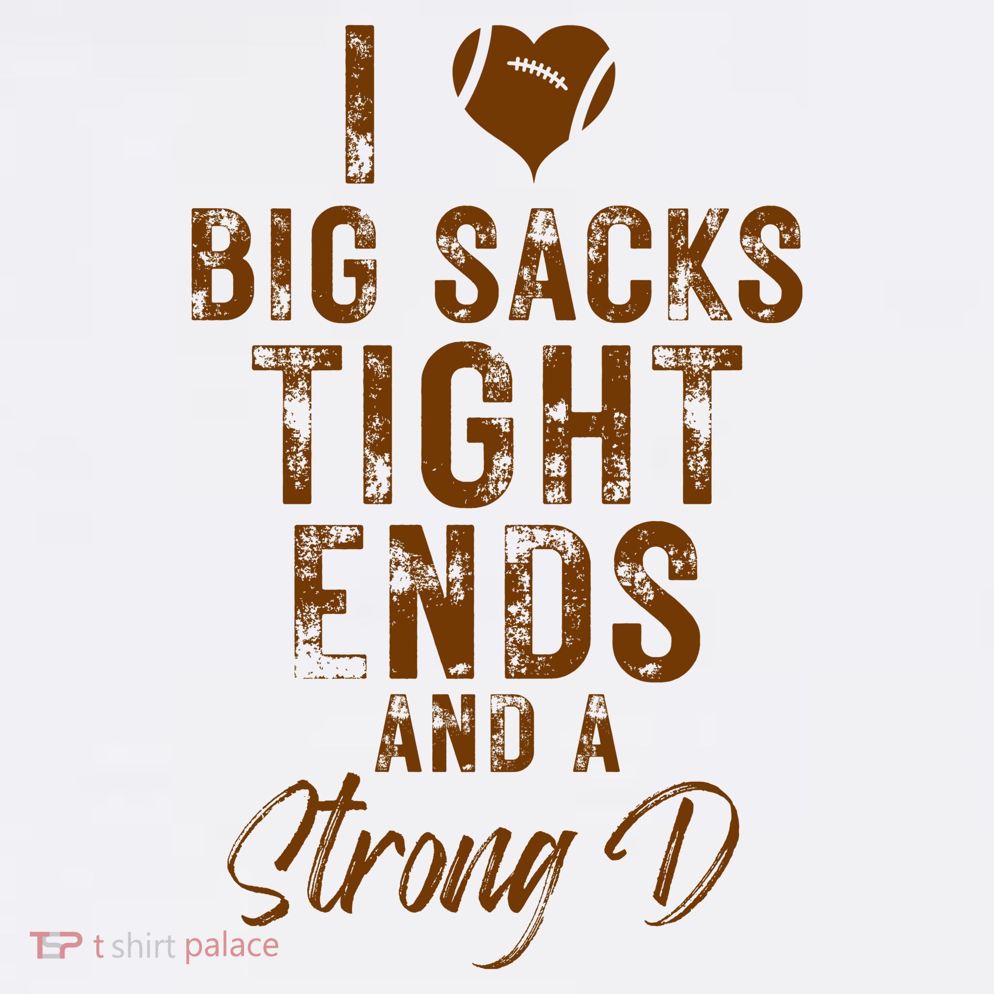 I Love Big Sacks Tight Ends A Strong D Funny Coffee Mug