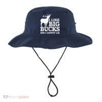 I Like Big Bucks And I Cannot Lie Deer Hunting Bucket Hat thumb 0