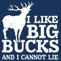 I Like Big Bucks And I Cannot Lie Deer Hunting Beanie thumb 2