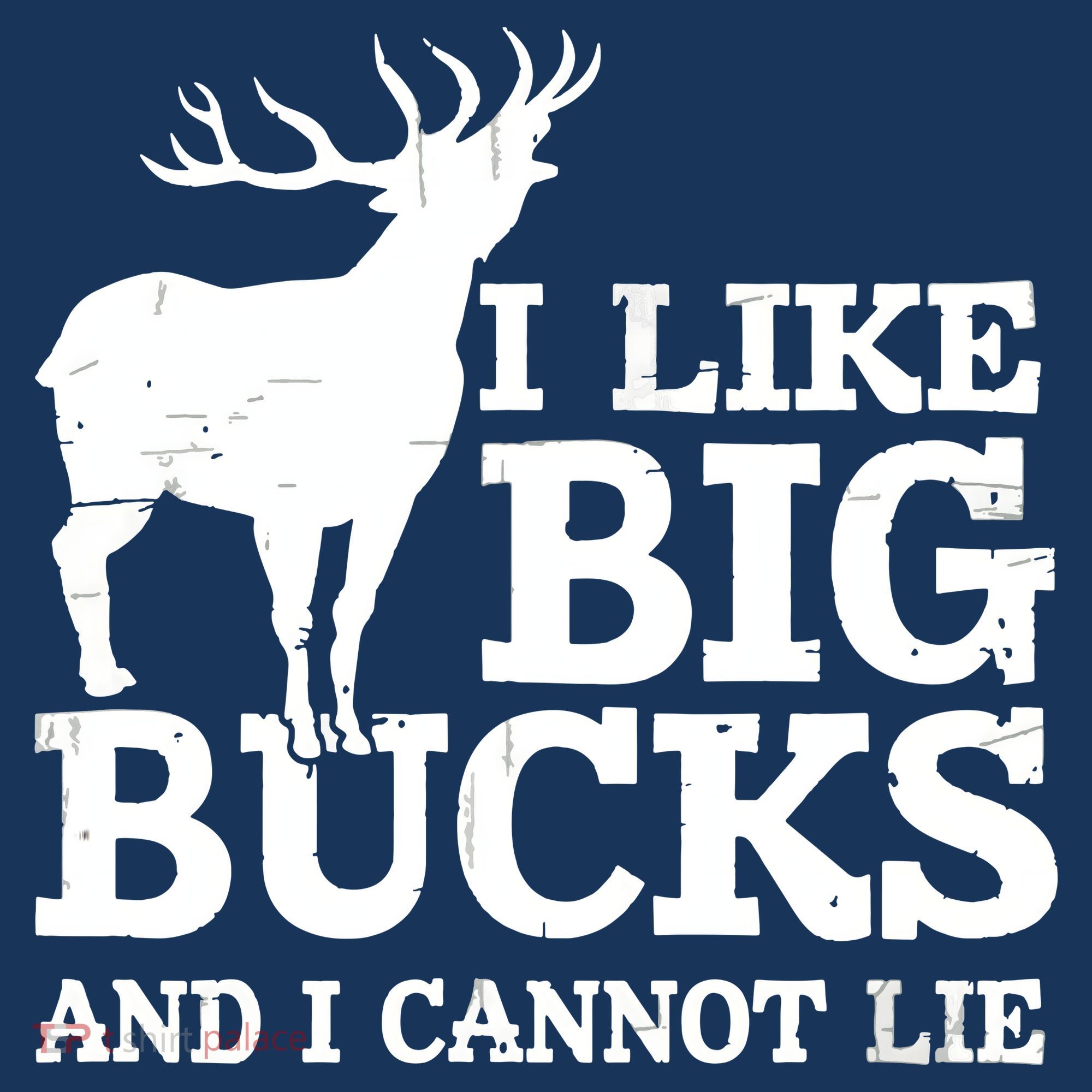 I Like Big Bucks And I Cannot Lie Deer Hunting Toddler T-Shirt