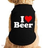I Love Beer I Heart Beer Doggie Tank thumb 0