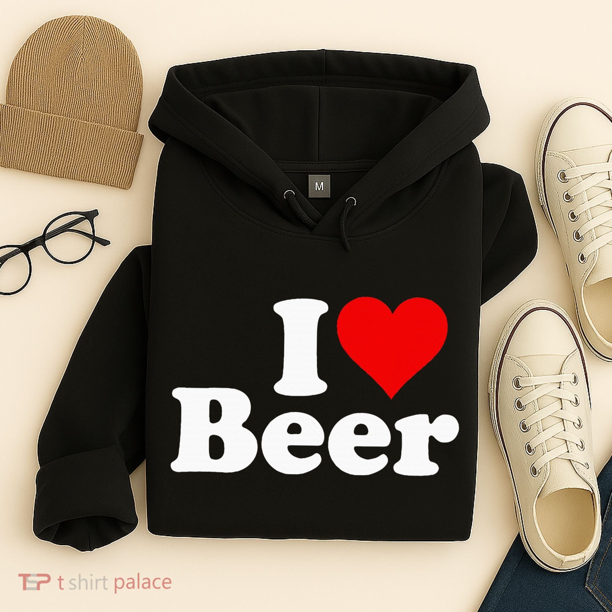 I Love Beer I Heart Beer Hoodie