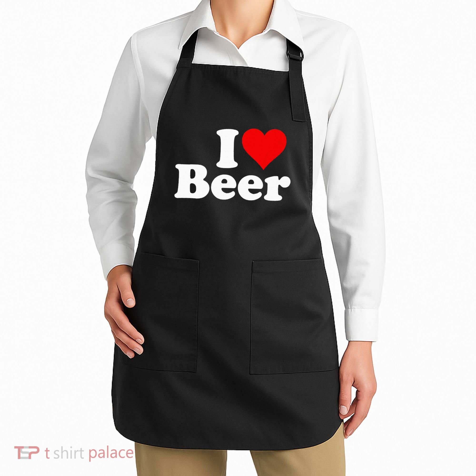 I Love Beer I Heart Beer Apron