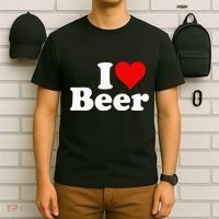 I Love Beer I Heart Beer T-Shirt thumb 6