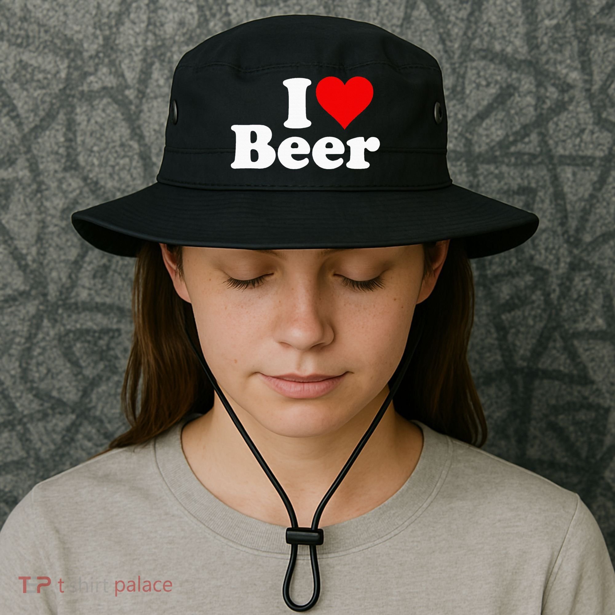I Love Beer I Heart Beer Bucket Hat