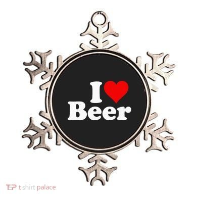 I Love Beer I Heart Beer Ornament