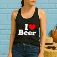 I Love Beer I Heart Beer Women's Tank Top thumb 2