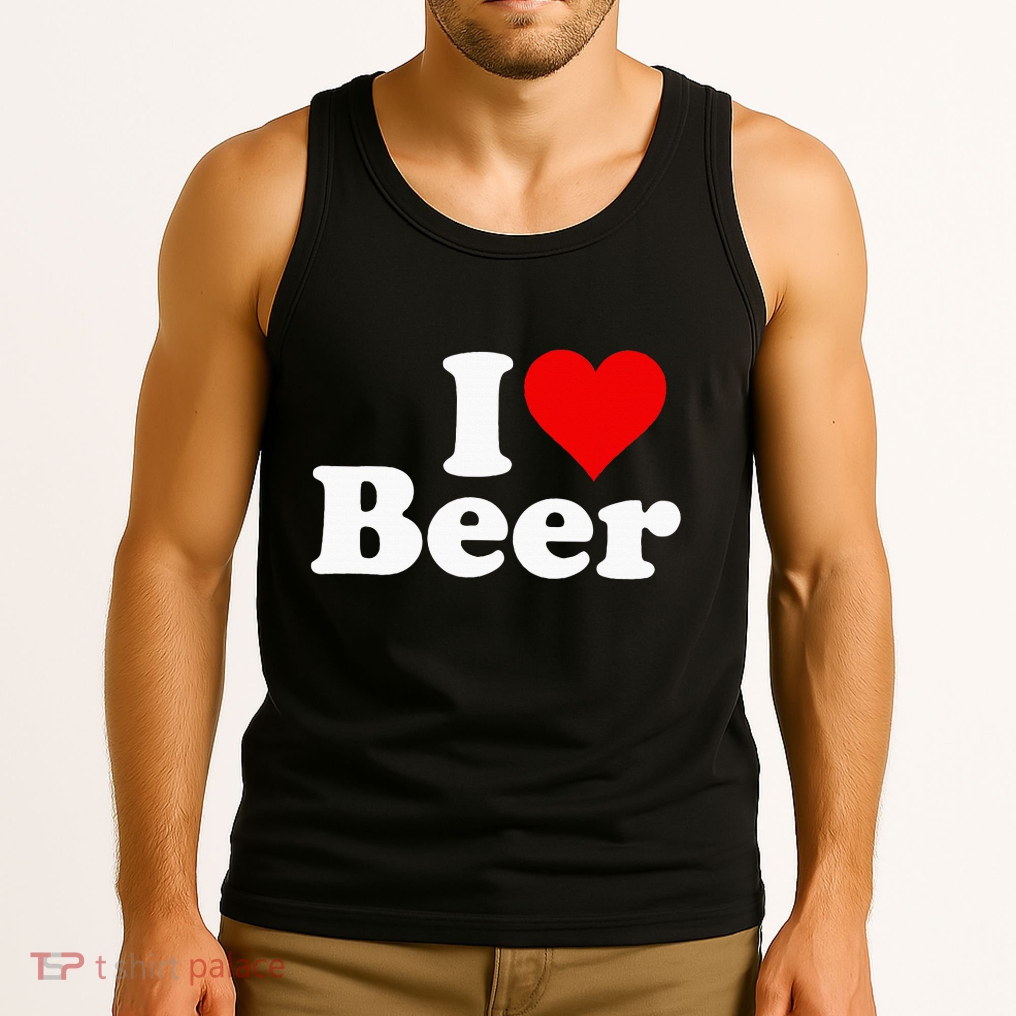 I Love Beer I Heart Beer Tank Top
