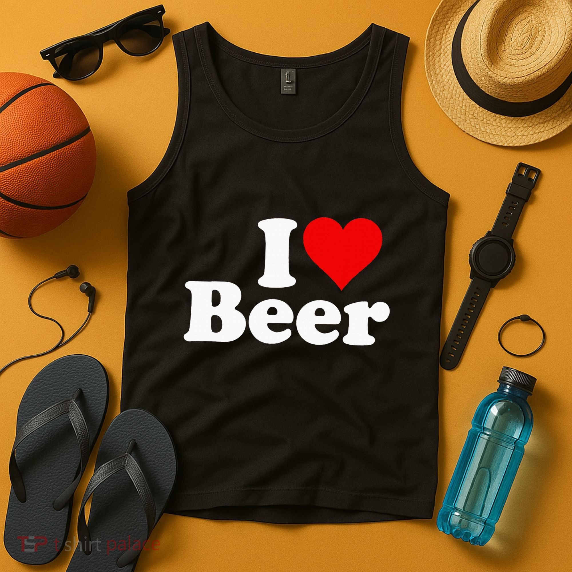 I Love Beer I Heart Beer Tank Top