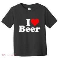 I Love Beer I Heart Beer Toddler T-Shirt thumb 0
