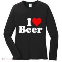 I Love Beer I Heart Beer Women's Long Sleeve Shirt thumb 0
