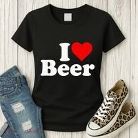 I Love Beer I Heart Beer Women's T-Shirt thumb 3