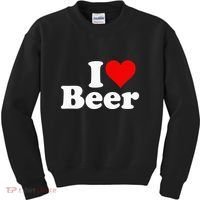 I Love Beer I Heart Beer Kids Sweatshirt thumb 0